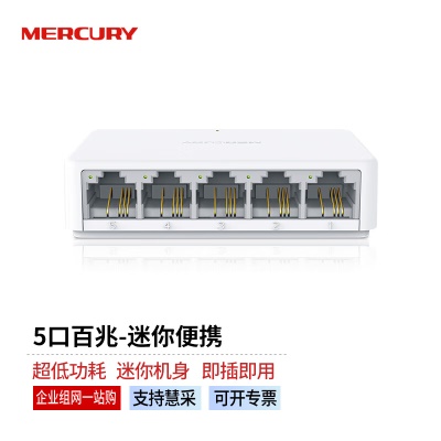 5口百兆/家用迷你交换机