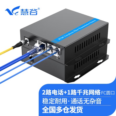 2路电话+1路千兆网络 FC接口