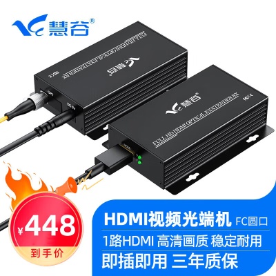 FC接口 1路HDMI光端机