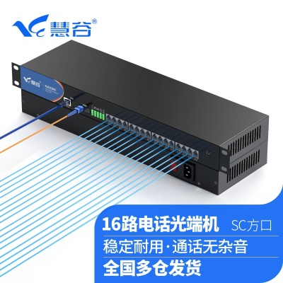 16路电话光端机HG-8116P1E【SC】